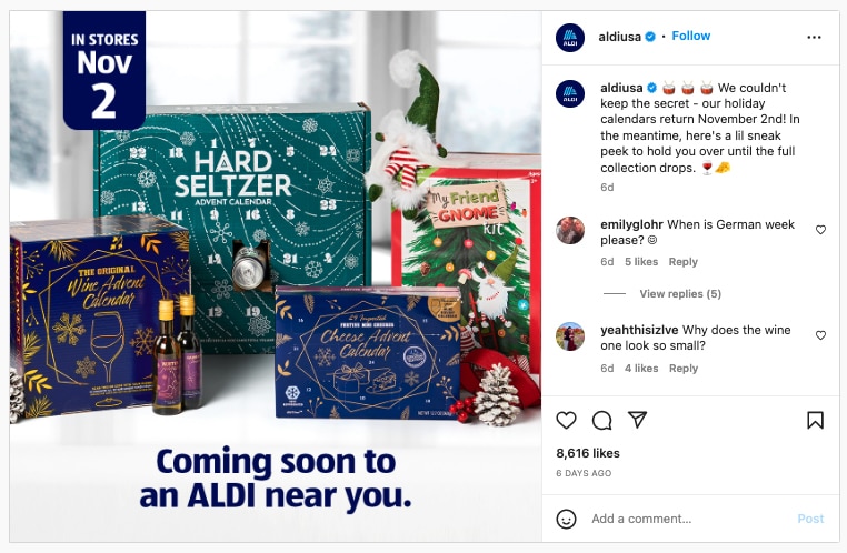 Aldi Advent calendars 2023: Wine, cheese, beer featured in lineup