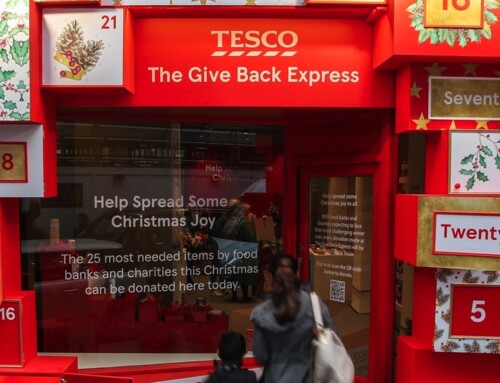 Tesco Opens Doors to the Give Back Express