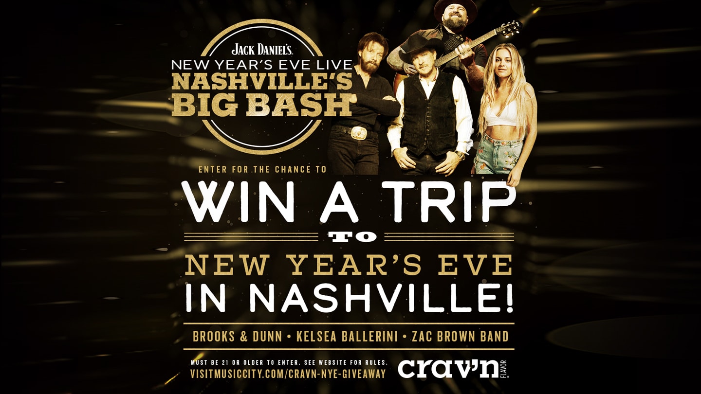 Topco’s Crav’n Flavor Sponsors New Year’s Live Nashville’s Big Bash