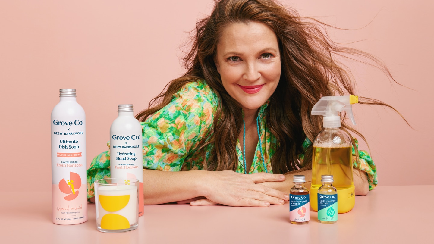 Grove Co. Launches New Limited-Edition Collection with Drew Barrymore »  Velocity Institute