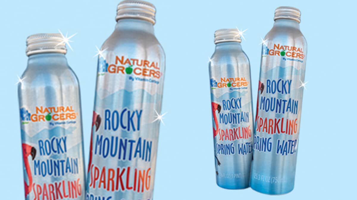 Natural Grocers Expands its Retailerowned Brand into Sparkling Water
