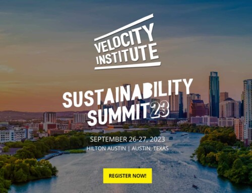 The Velocity Sustainability Summit starts in 7 Days.